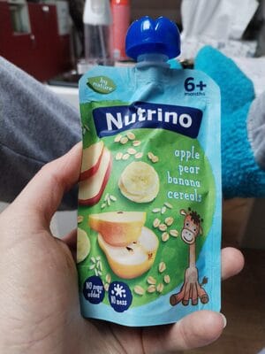 Nutrino voćni obrok jabuka-kruška-banana-žitarice 100 g
