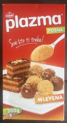 Plazma keks mlevena posna 300 g