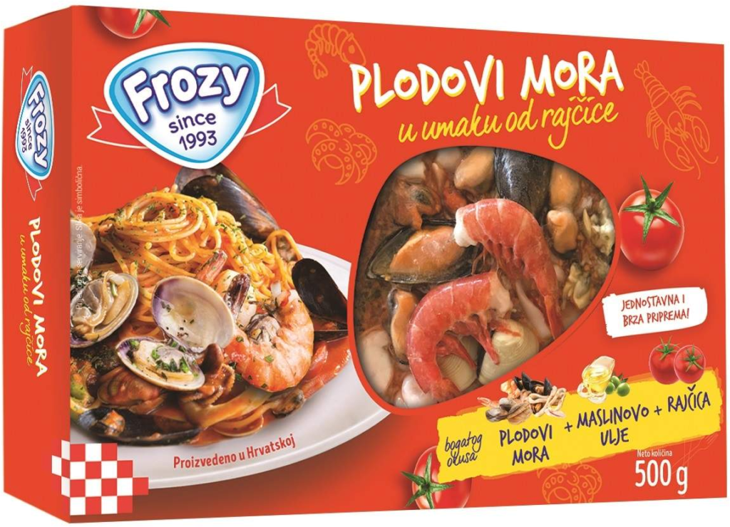 Morski Plodovi Parad Sos 500 g Frozy
