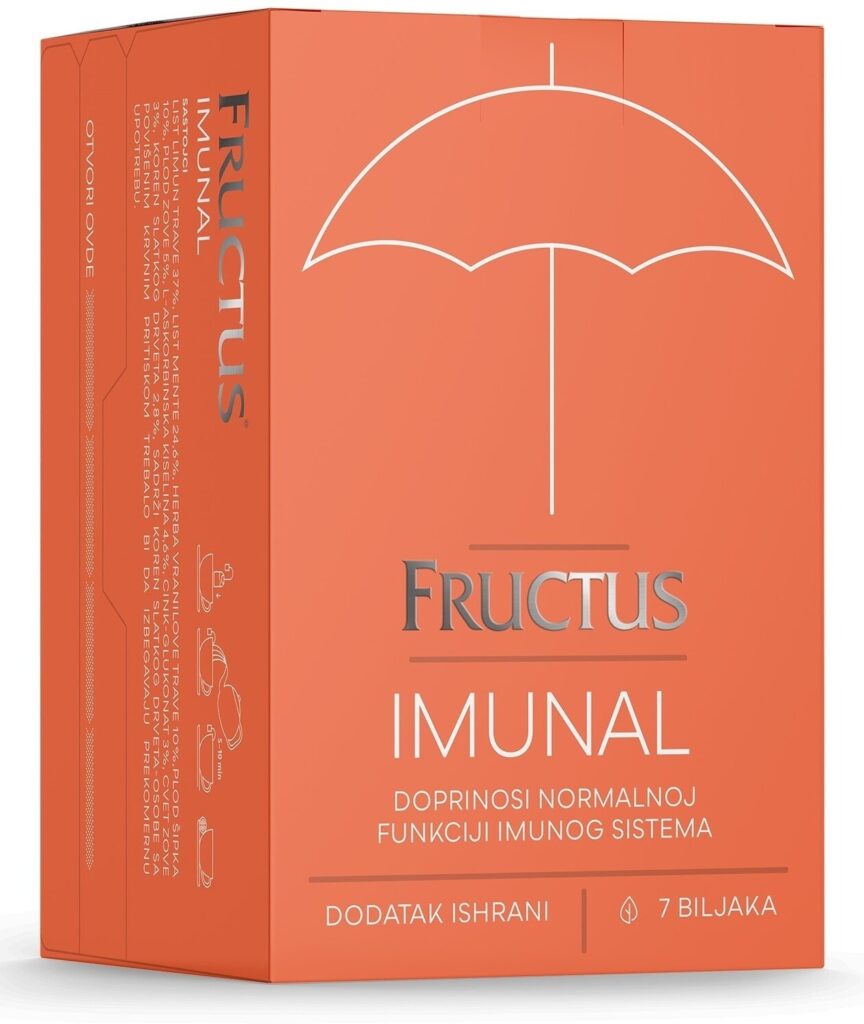 Čaj Imunal 37,5 g Fructus