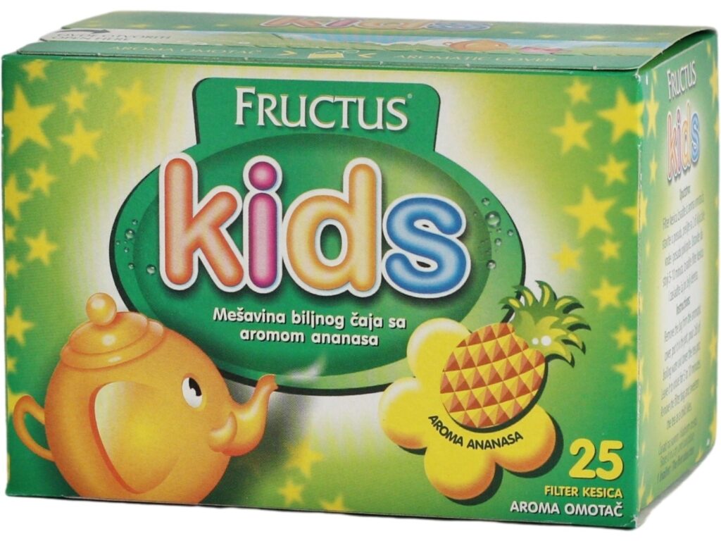 Fructus čaj kids, 37,5 g