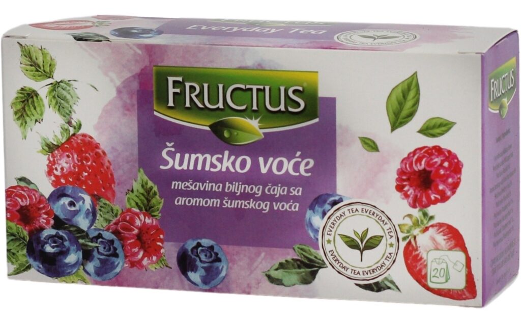 čaj filter Sumsko voce 50 g