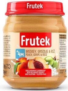 Frutek kasica breskva-groz-riza 120 g