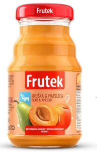 Kašica Kajsija Kruška Frutek 120 g
