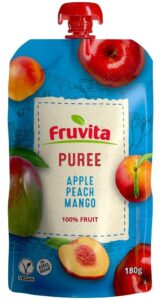 Voćni Pire Fruvita Jabuka, Breskva, Mango 180 g