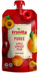 Pire Apple Apricot Pear 180 g Fruvit