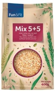 Pahuljice Mix 5+5 400 g Fun&fit