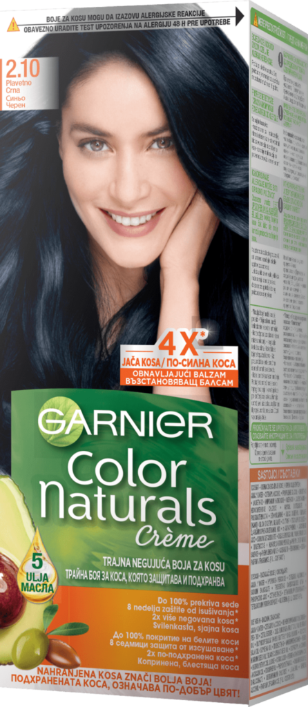 Garnier farba color nat 2.10 plavetno crna 3