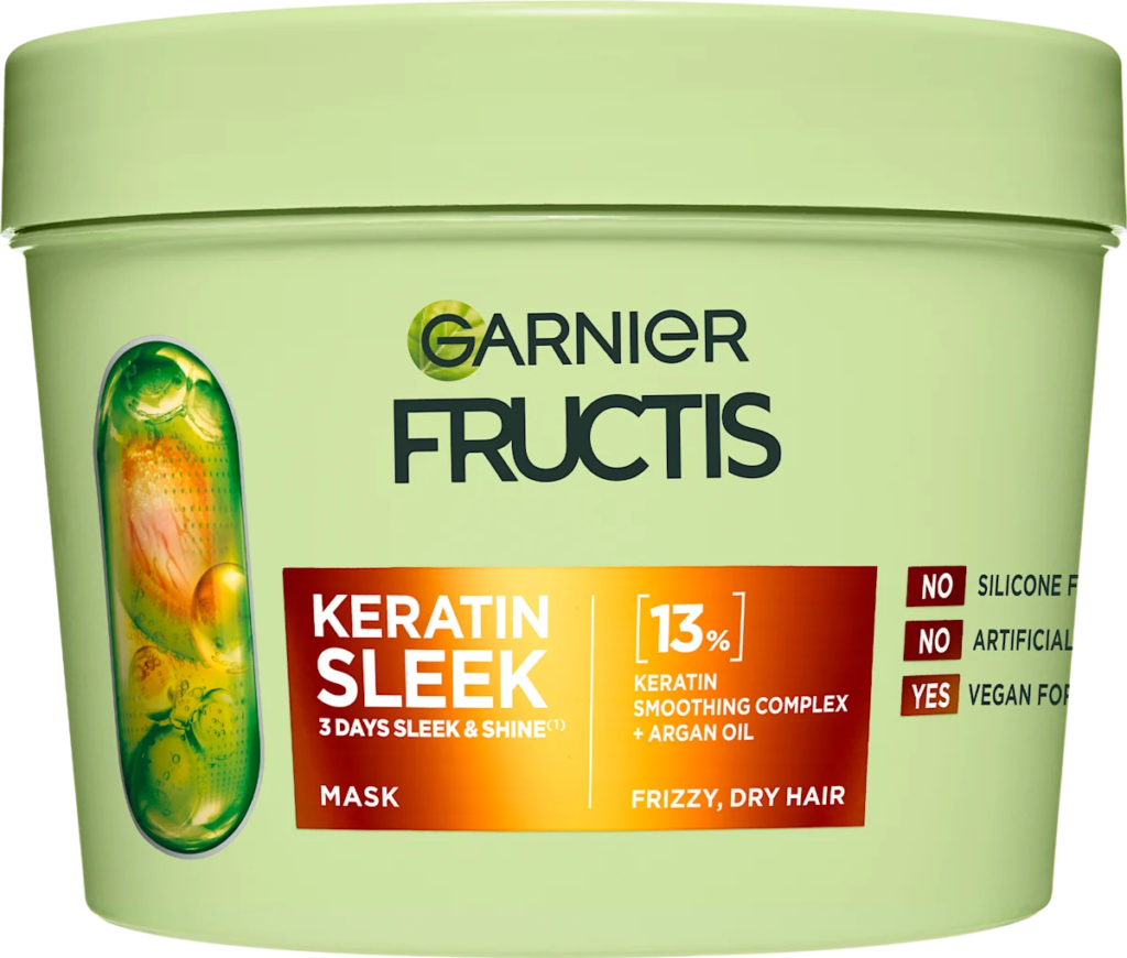 Maska Kosa Keratin Sleek 370 ml Fruc