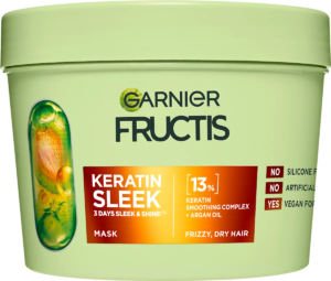 Maska Kosa Keratin Sleek 370 ml Fruc
