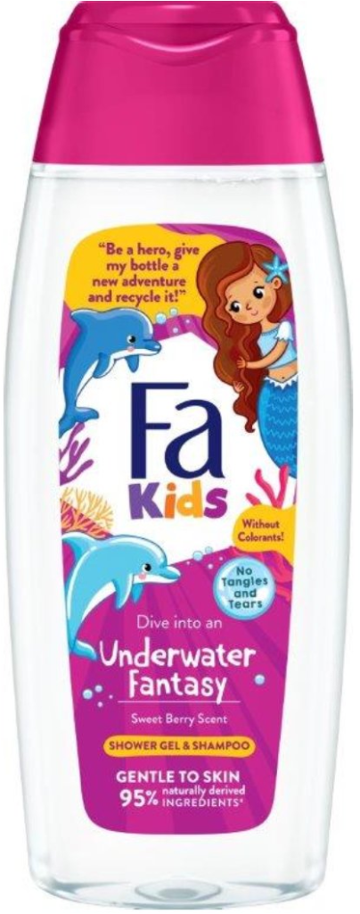 Gel za tusiranje Mermaid FA kids 400 ml