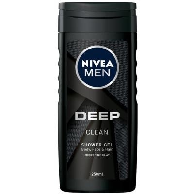 Nivea Men Deep gel za tusiranje 250 ml
