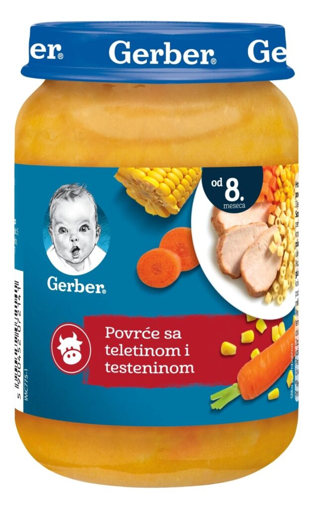 Kašica Pov Tel Rezanci 190 g Gerber
