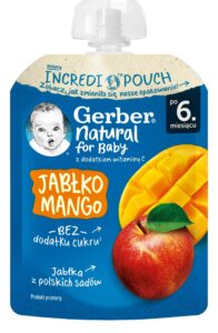 Pouch Jabuka Mango 80 g Gerber