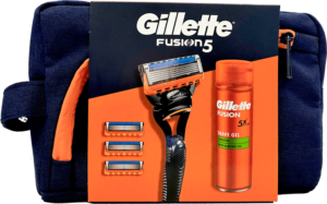 Giftset Gillette Fusini 1up+200 ml Gel