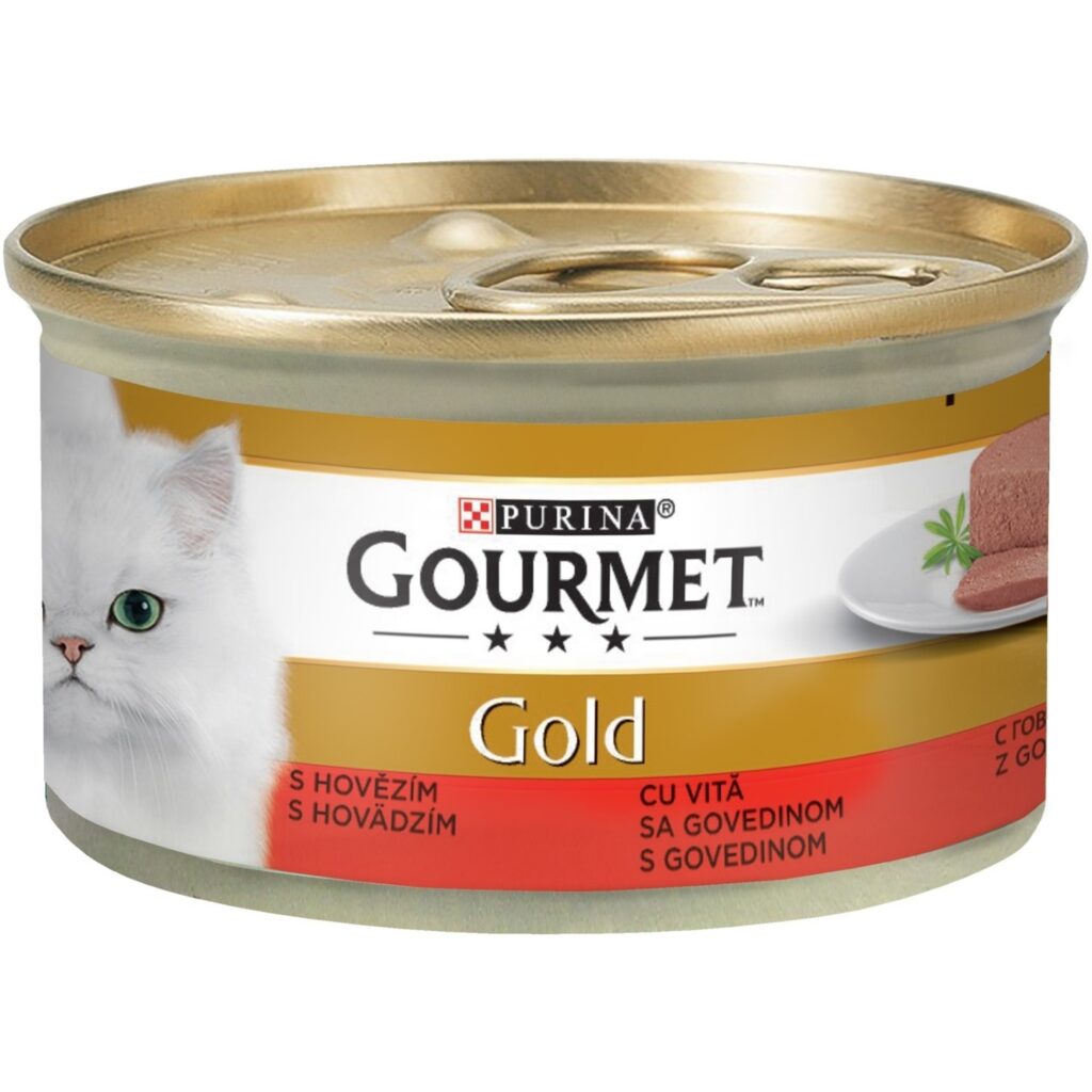 Hrana za macke govedina Gourmet Gold 85 g