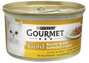 Gourmet Gold Piletina&srce 85 g Nest