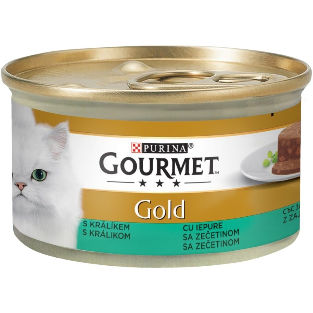 Gourmet Gold Cat Konz Zečetina 85 g