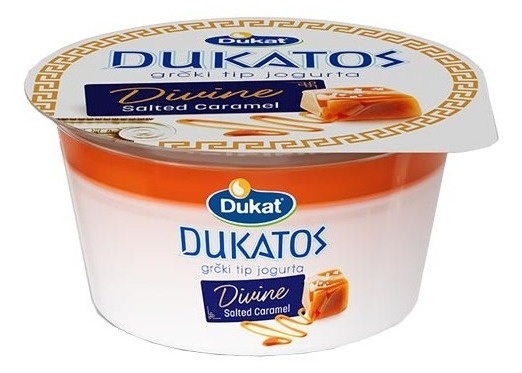 Jogurt Divine Salt Car 150 g Dukatos