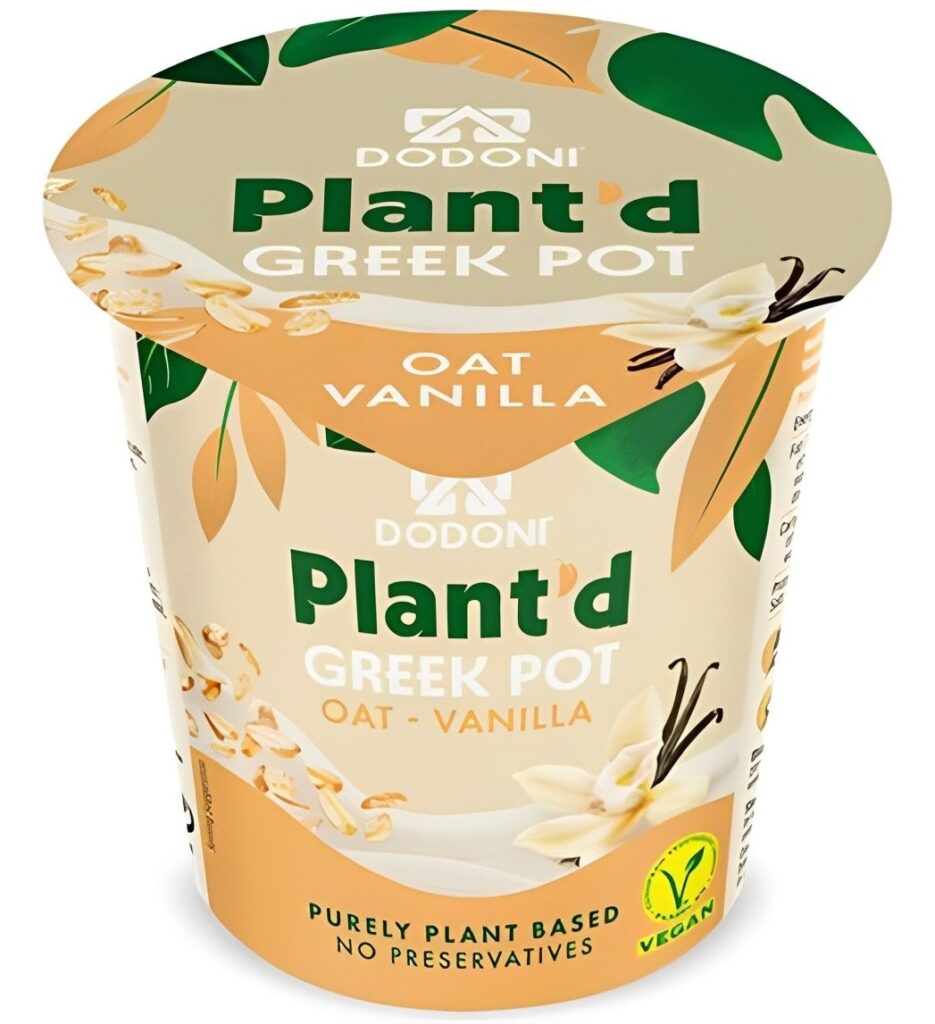 Jogurt Ovseni Vanila 150 g Dodoni