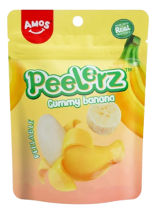 Bombone Gum Amos Peelerz Banana 65 g