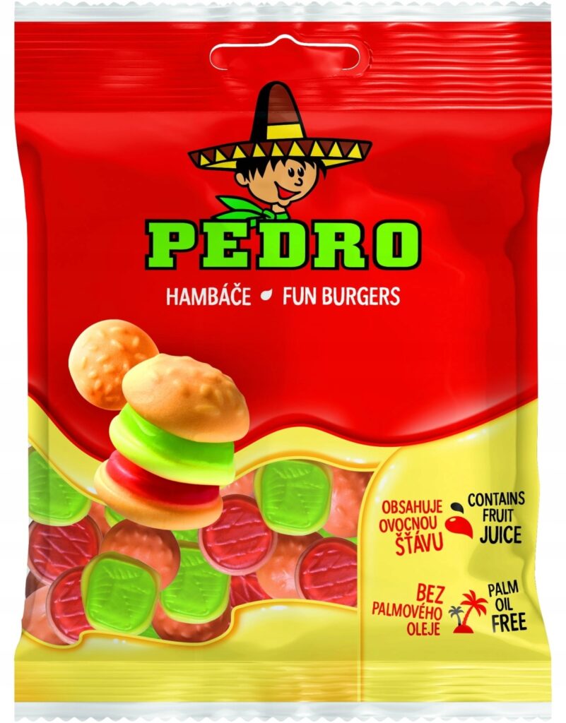Bombon Gumeni Pedro Burger 80 g