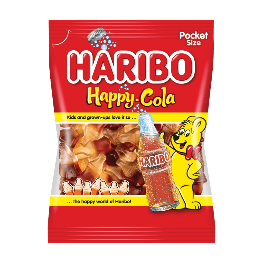 Bombona gumena Happy cola Haribo 100 g