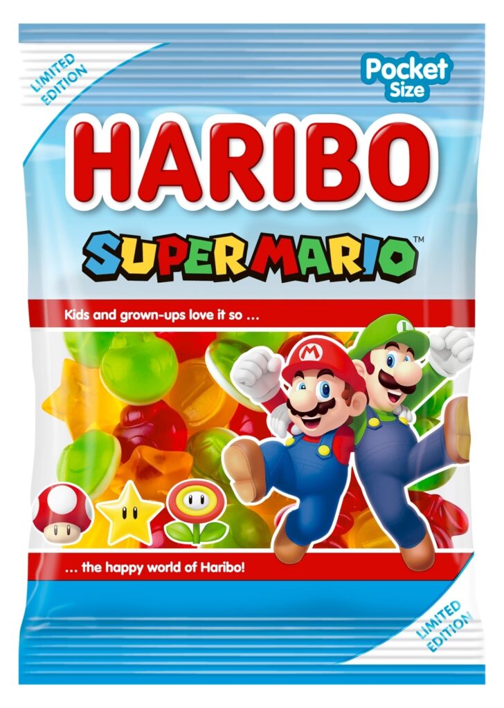 Rim Haribo 85 g Super Mario