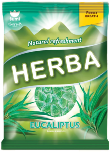 Bombone Šumi Gumi Herba Eukalip 90 g