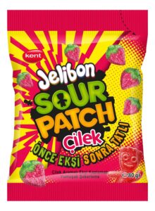 Bombone Sour Patch Strawbe 80 g Kent