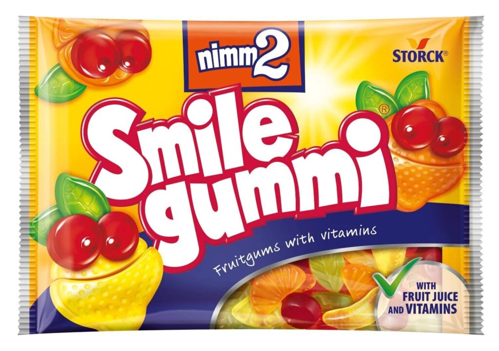 Bombone Gum Nimm2 Smile Gummi 100 g