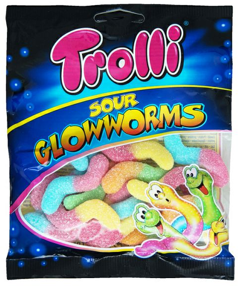 Bombone gumene crvici Trolli 100 g