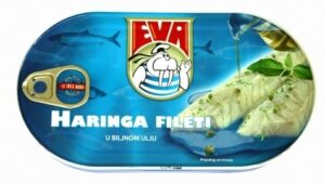 Haringa Fileti Biljno Ulje 170 g Eva