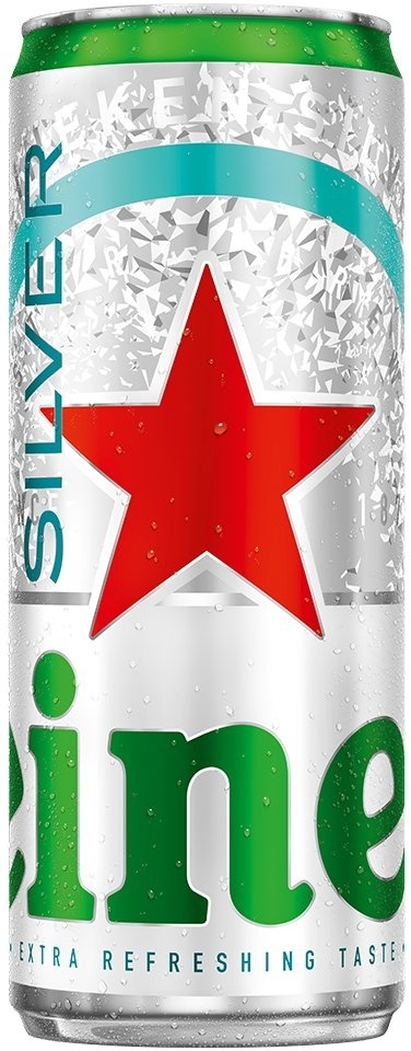 Heineken pivo Silver limenka 0.33 l