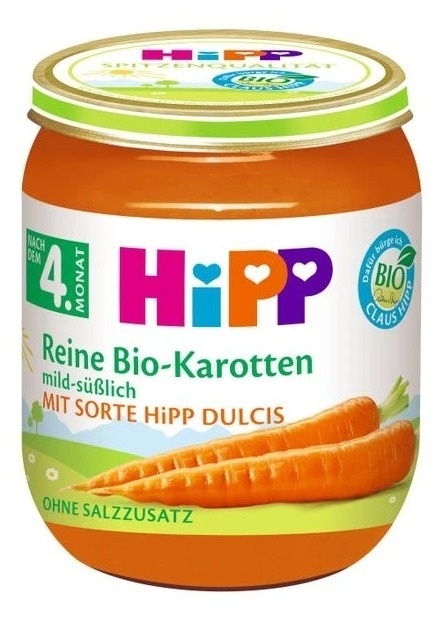 Hipp kašica Prva Šargarepa 125 g