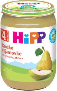 Hipp kašica Kruška Viljamovka 190 g