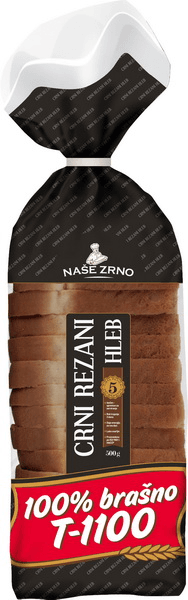 Hleb crni rezani 500 g