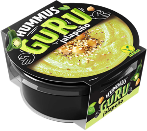 Hummus jalapeno Guru 180 g
