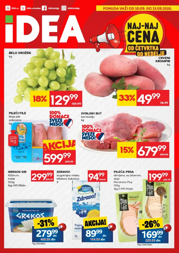 Idea katalog, strana 1
