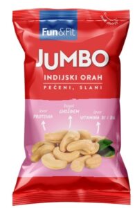 Indijski Orah Prženi 75 g Fun&fit