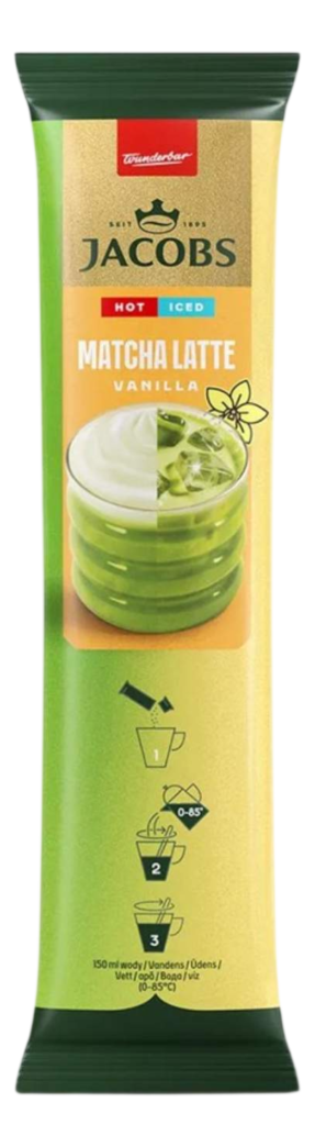Jacobs instant Matcha Latte van 14.5 g