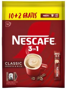 Nescafe instant 3in1 Clas 15.5 g 10+2