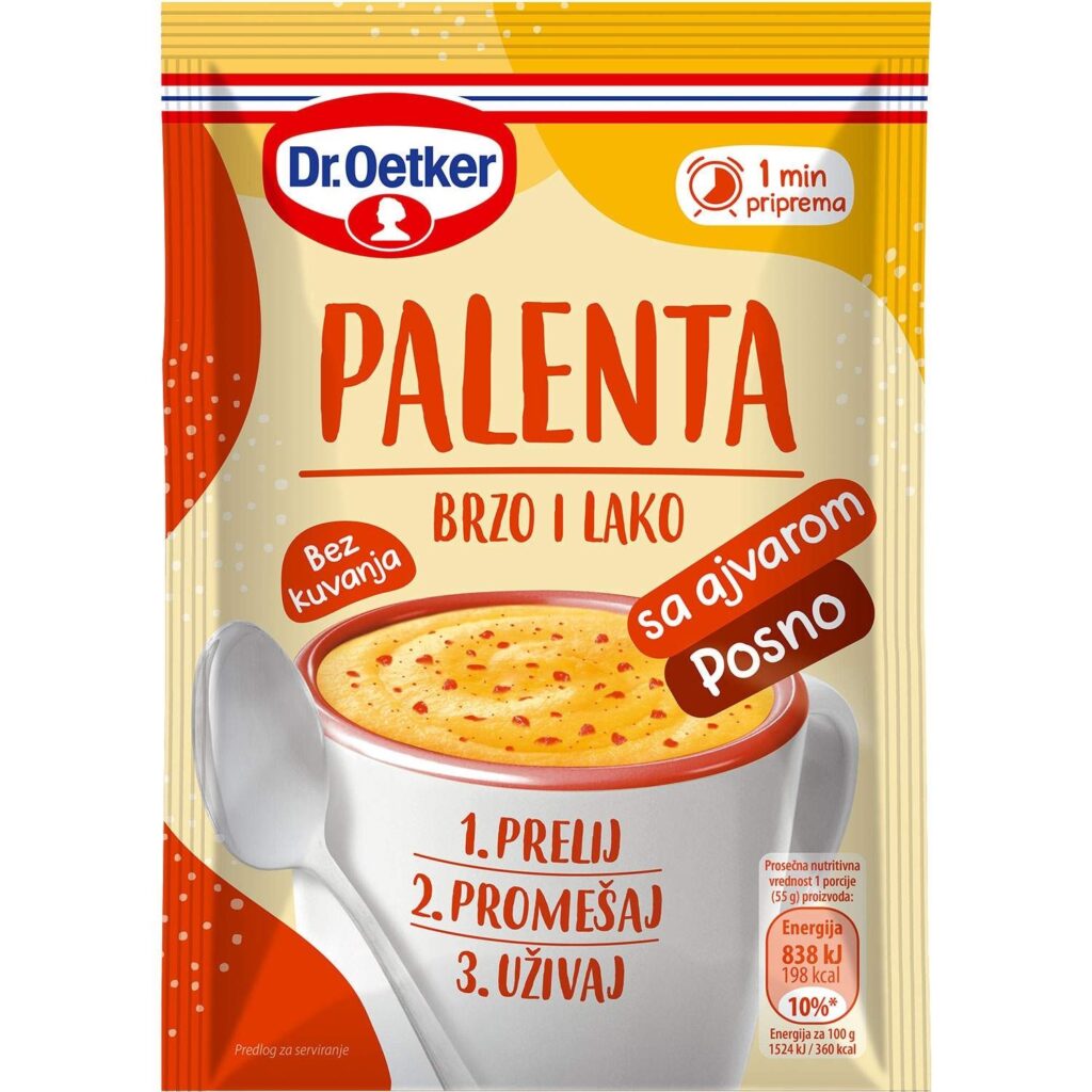 Palenta Inst sa Ajvarom 55 g Dr.oetk
