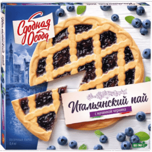 Kolac Slatki Trajni sa Punjenjem od Borovnice 400 g