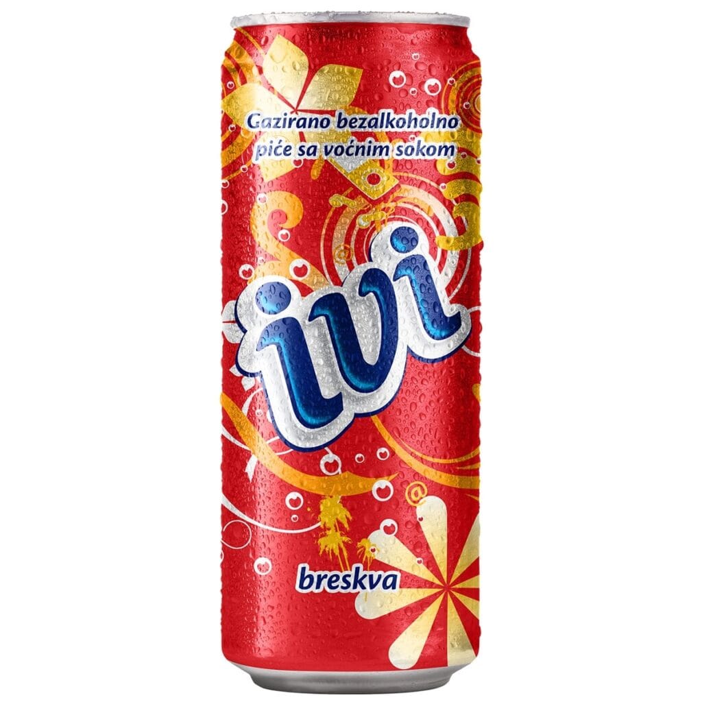 Sok breskva Ivi 0,33 l CAN