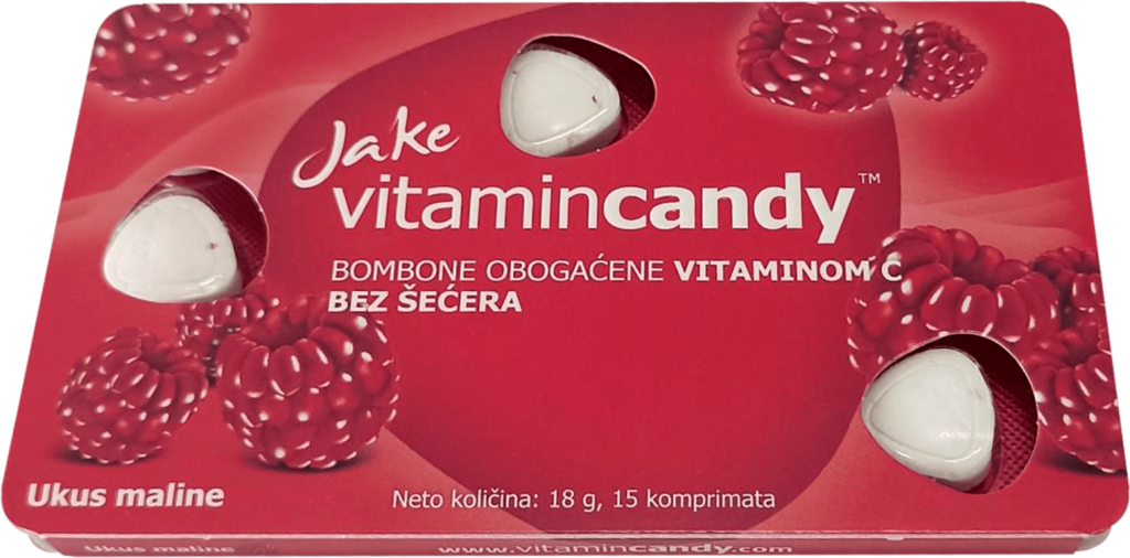 Bom.malina bez sec.Jake vitaminc.18 g