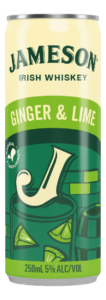 Koktel Ginger&lime 0,25 l Jameson