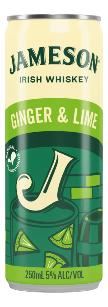 Koktel Ginger&lime 0,25 l Jameson