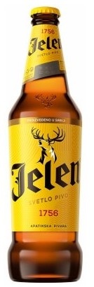 Jelen pivo svetlo flasa 0,5 l