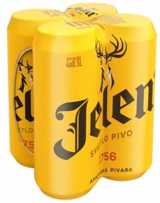 Jelen pivo 0,5 Can Fourpack Apatin